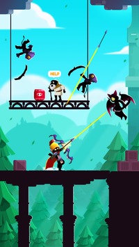 Supreme Stickman : Hit or Die (МОД, много денег) скриншот №1