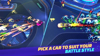 Crimson Wheels: Car Shooter screenshot №4