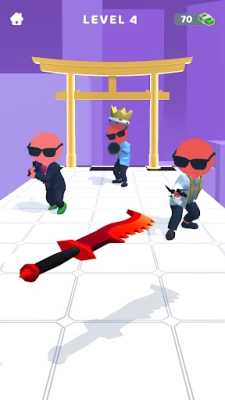 Sword Play! Мастер Клинка 3D (ВЗЛОМ Все Скины) screenshot №7