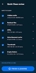Avast Cleanup screen 2