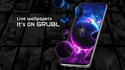 GRUBL Wallpaper sceen 2
