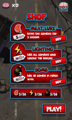 Сокрушитель зомби Zombie Smash screenshot №6