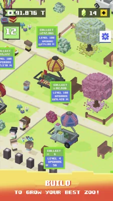 Blocky Zoo Tycoon - Idle Click screenshot №6