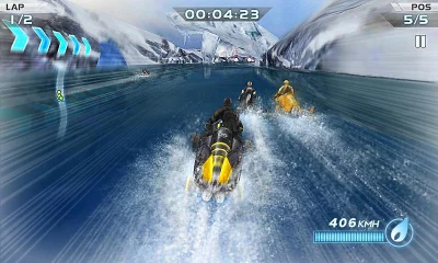 Гонки водных мотоциклов 3D screenshot №5