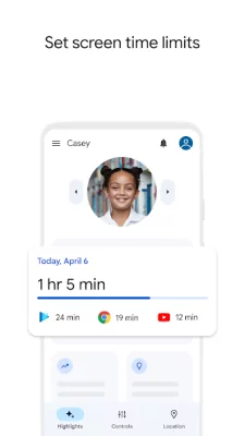 Google Family Link screenshot №2
