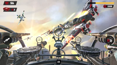 Gunner War - Воздушный бой Sky screenshot №5