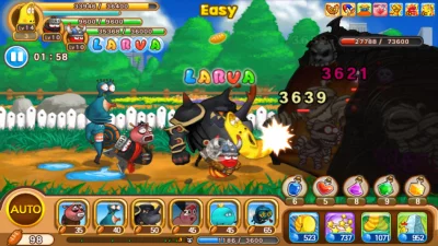 Larva Heroes: Lavengers2020 screenshot №3