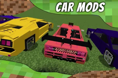 Машины для MCPE. Моды на машин screenshot №7