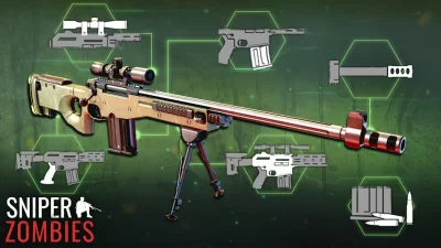 Снайпер зомби: Sniper Zombies screenshot №3