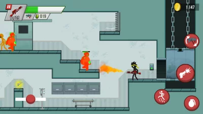 Stickman vs Zombies screenshot №6