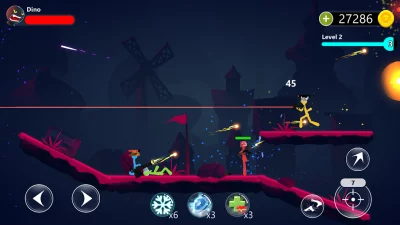 Стикмен Истребитель screenshot №2