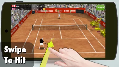 Теннис 3D 2014 screenshot №2
