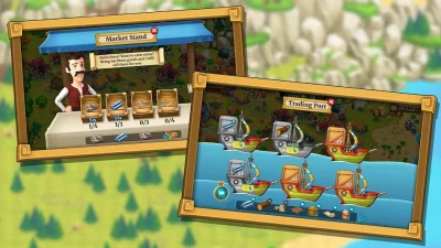 Town Village Ферма Строить screenshot №4