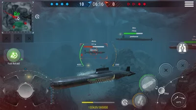 WORLD of SUBMARINES: ПвП шутер screenshot №4